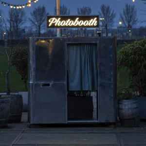 Lonely photobooth